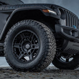 20" HRE FT1 Black 20x9 Concave Wheels Rims 2019-2022 Chevrolet Silverado 1500