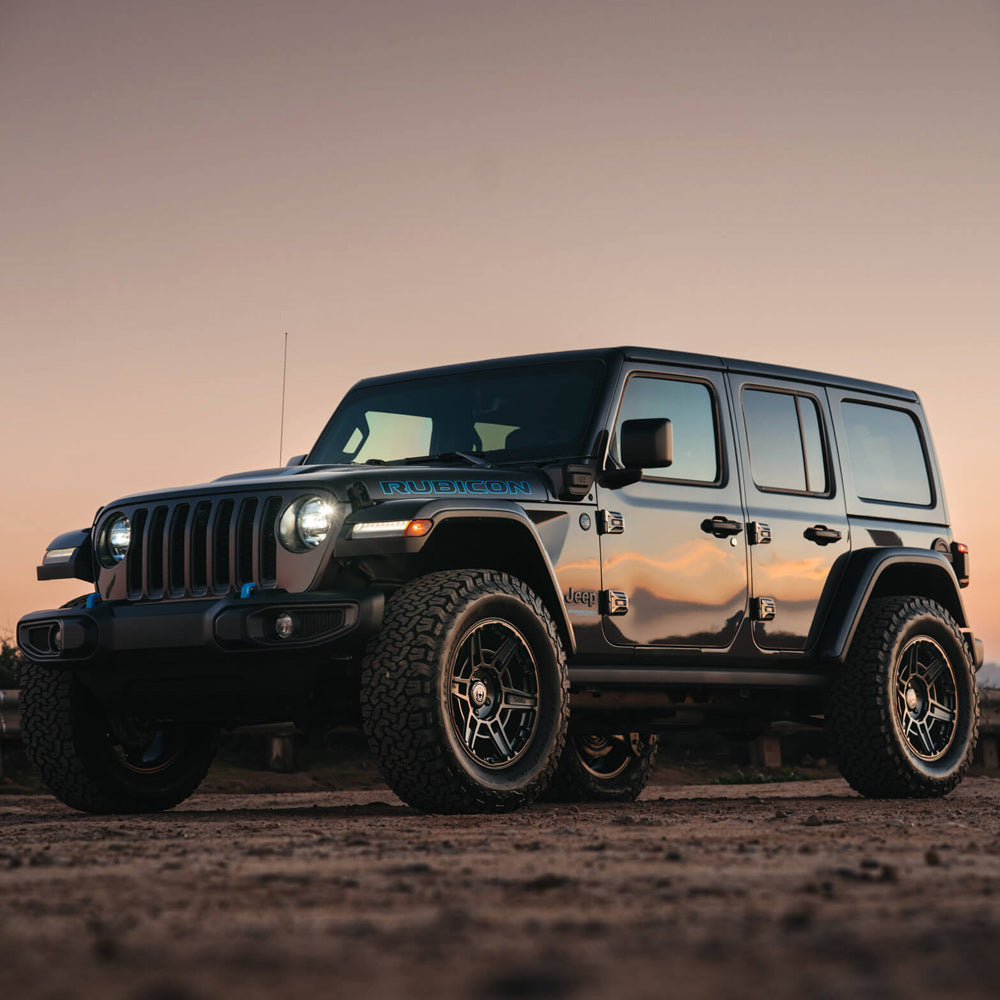 20" HRE FT1 Black 20x9 Concave Wheels Rims 1999-2007 Chevrolet Silverado 1500