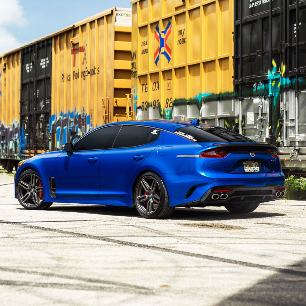 19" Vossen HF1 Grey 19x9 19x10.5 1197 Concave Wheels Rims Fits Nissan 370Z