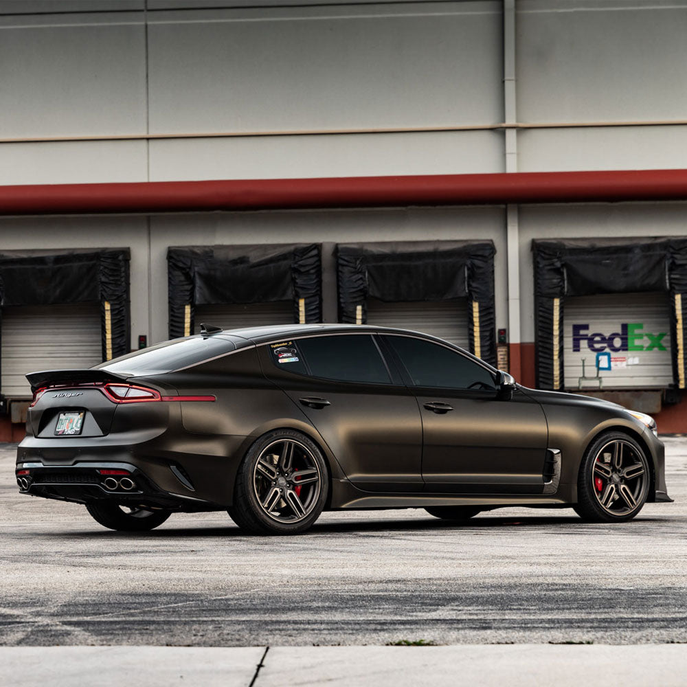 19" Vossen HF1 Grey 19x8.5 19x8.5 1093 Concave Wheels Rims Fits Audi B7 A4 Quatt