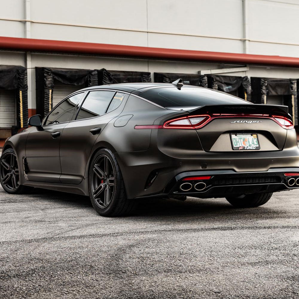 19" Vossen HF1 Grey 19x8.5 19x8.5 1093 Concave Wheels Rims Fits Audi B7 A4 Quatt