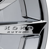 20" Koko Kuture Kapan Chrome 20x9 20x10.5 Wheels Rims Fits Benz CL500 CL600 CL55