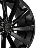 22" Koko Kuture Kapan Black 22x10.5 Wheels Rims Fits Land Rover Range Rover