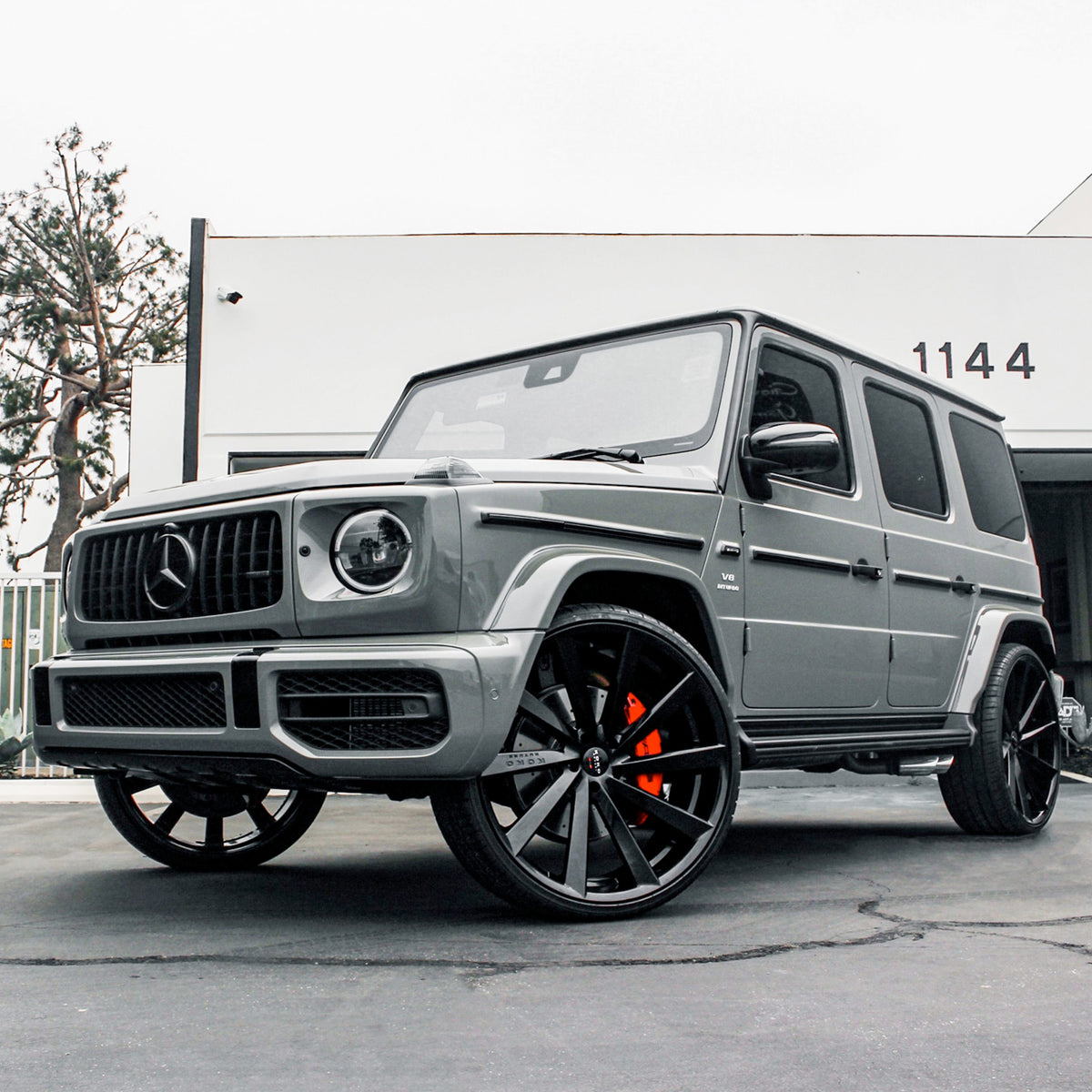 24" Koko Kuture Kapan Black 24x10 Wheels Rims Fits Benz G500 G550 G55 G63 G65