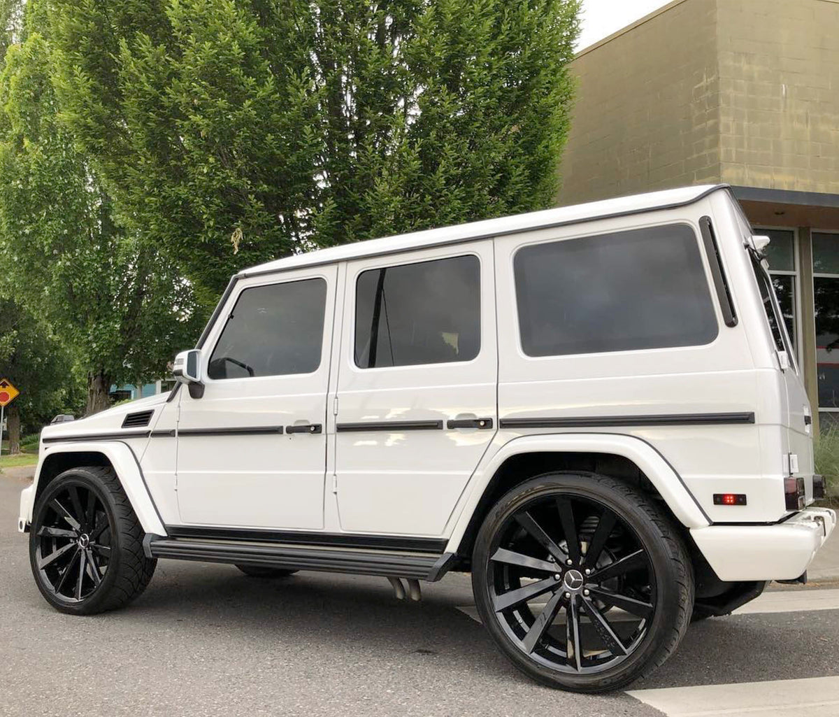 24" Koko Kuture Kapan Black 24x10 Wheels Rims Fits Benz G500 G550 G55 G63 G65
