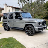 24" Koko Kuture Kapan Black 24x10 Wheels Rims Fits Benz G500 G550 G55 G63 G65