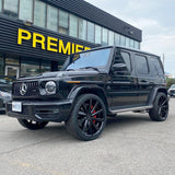 24" Koko Kuture Kapan Black 24x10 Wheels Rims Fits Benz G500 G550 G55 G63 G65