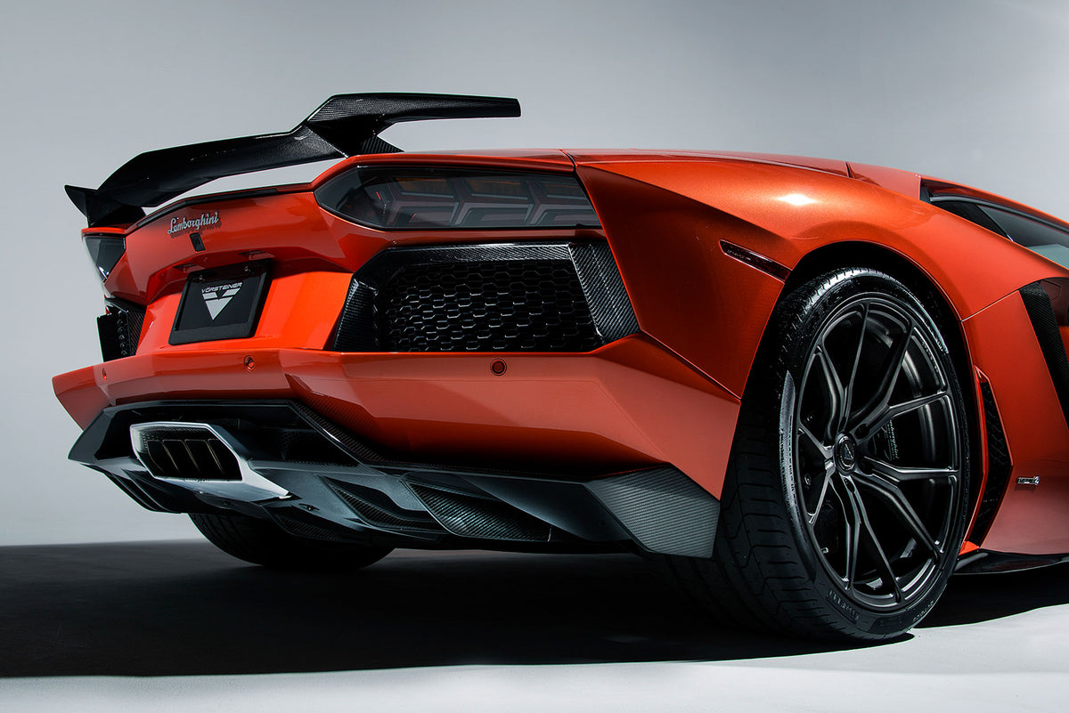 Vorsteiner Aventador-V Aero Rear Diffuser Carbon Fiber Lamborghini Aventador V