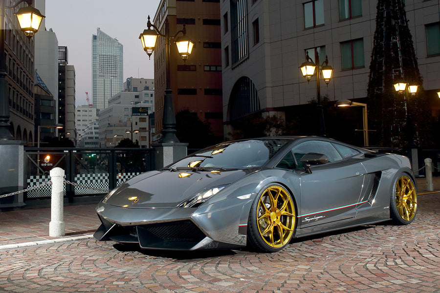 20" ROHANA RFX5 GOLD FORGED CONCAVE WHEELS RIMS FITS BENZ R230 SL550 SL63