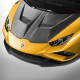 Vorsteiner Bonnet Primered Top + CF Bottom PP 2x2 Glossy for Lamborghini Huracan EVO / Performante