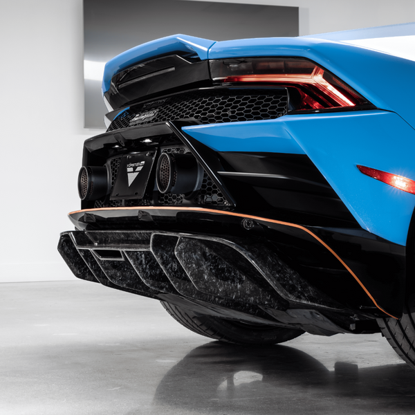 Vorsteiner Aero Rear Diffuser Carbon Matrix Fits Lamborghini Huracan Monza Evo Edizione