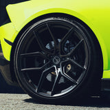20" MV Forged MVF5 Black 20X9 20X10.5 Concave Wheels Rims Fits Dodge Challenger