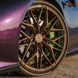 19" Rohana RFX17 Bronze Forged Concave Wheels Rims Fits Lexus IS250 IS350