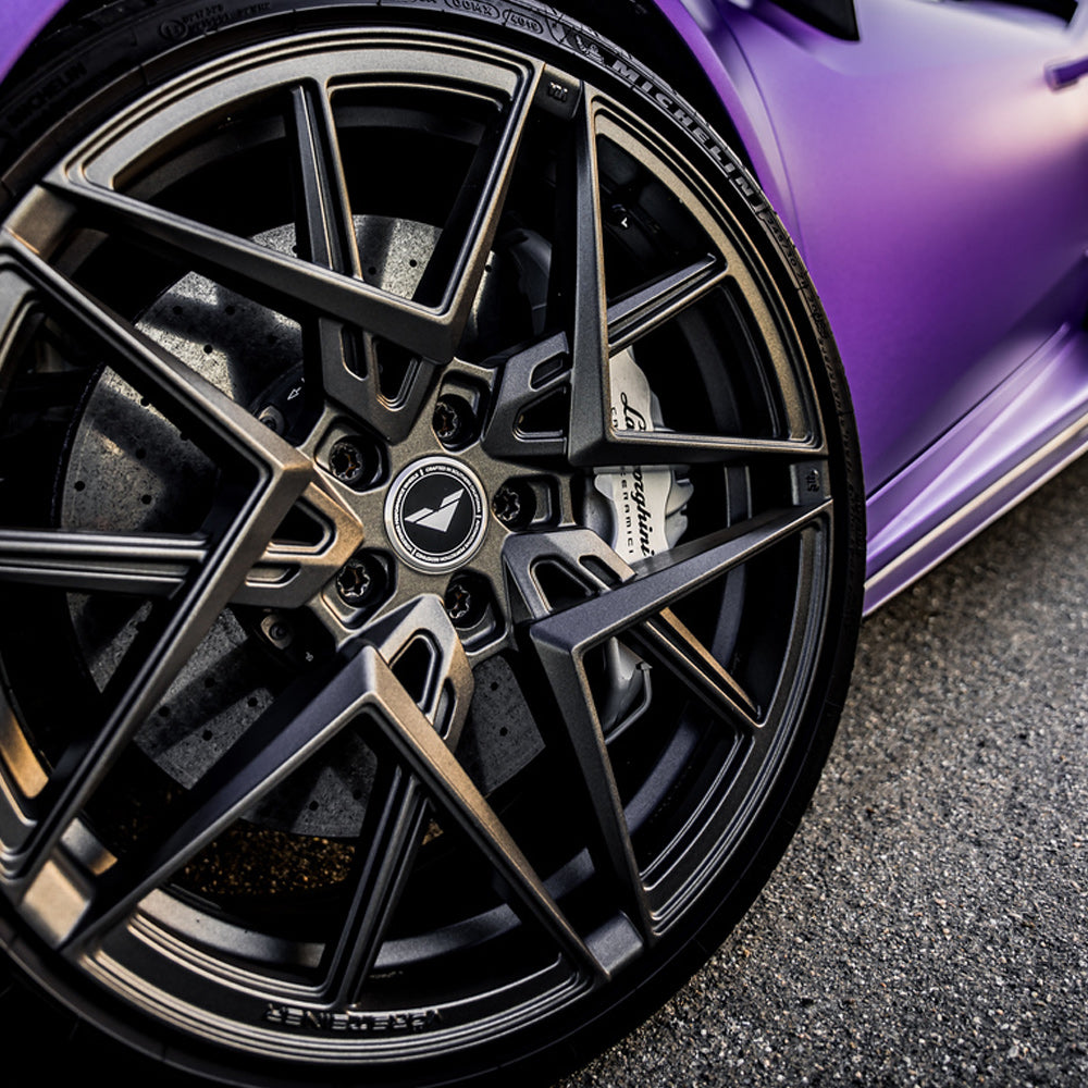20" Vorsteiner V-FF 113 Forged Concave Graphite Rims Fits Lamborghini Huracan