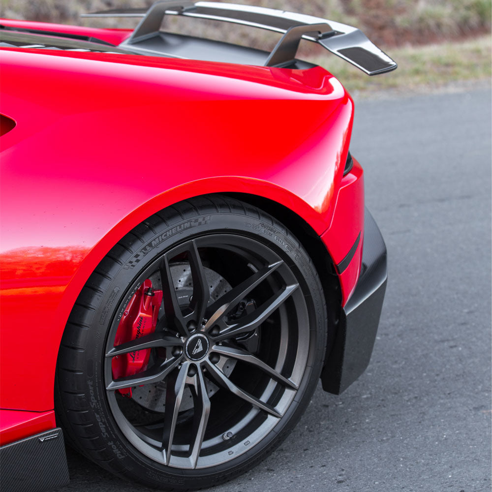 20" Vorsteiner V-FF 105 Forged Concave Carbon Graphite Wheels Rims Fits Gallardo