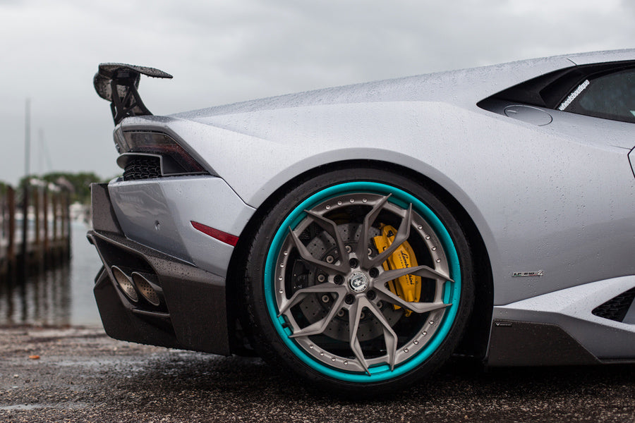 Vorsteiner Aero Wing Aluminum Carbon Fiber Lamborghini Huracan Novara Edizione