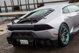 Vorsteiner Novara Carbon Fiber Rear Bumper with Diffuser for Lamborghini Huracan