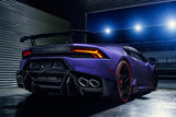 Vorsteiner Novara Carbon Fiber Rear Bumper with Diffuser for Lamborghini Huracan