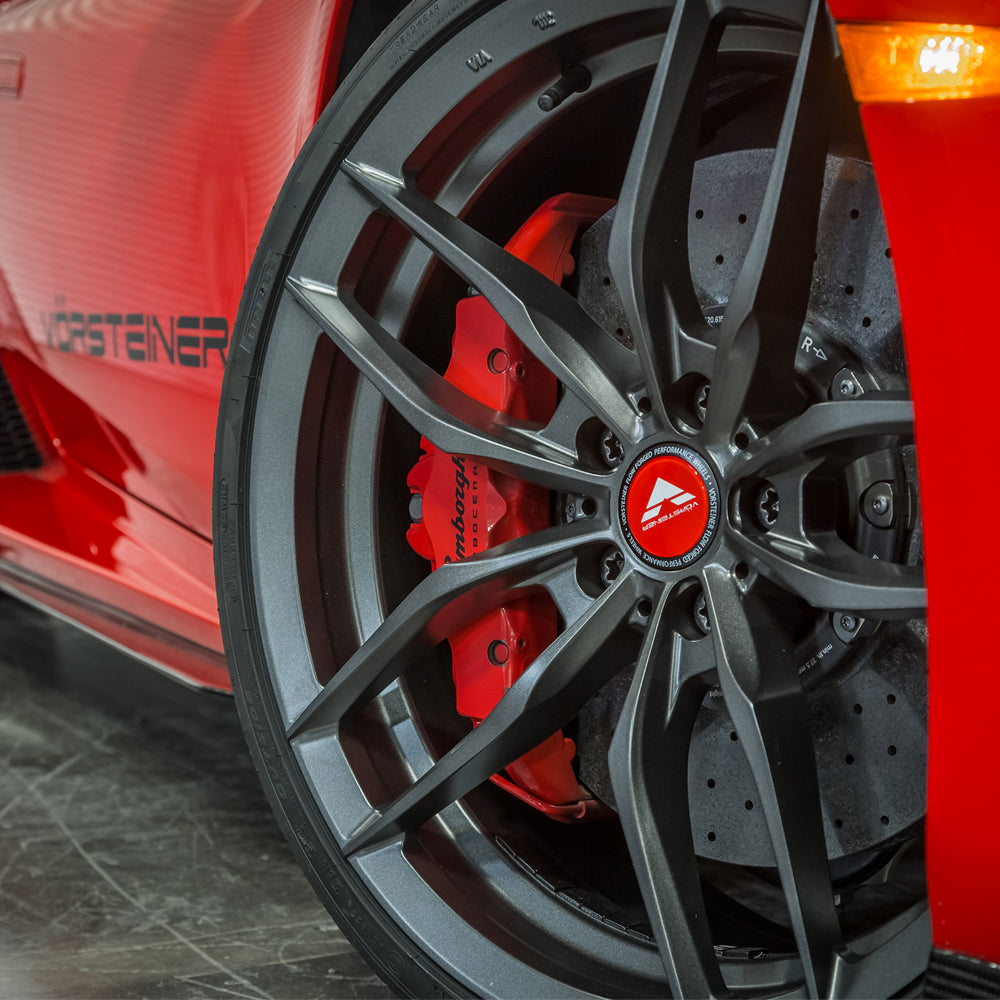 20" Vorsteiner V-FF 105 Forged Concave Carbon Graphite Wheels Rims Fits Gallardo