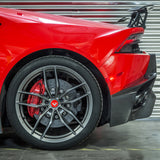 20" Vorsteiner V-FF 105 Forged Concave Carbon Graphite Wheels Rims Fits Gallardo