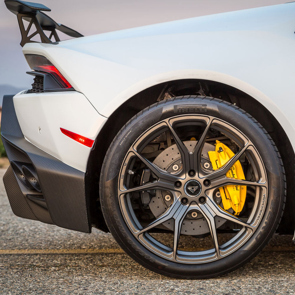 20" Vorsteiner V-FF 103 Forged Concave Graphite Rims Fits Gallardo LP550 560