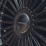 22" MV Forged MVF40 Black 22x10.5 Concave Wheels Rims Fits Range Rover