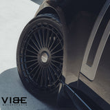 22" MV Forged MVF40 Black 22X10.5 Concave Wheels Rims Fits Audi e-tron