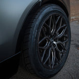 22" Vossen HF2 Grey 22X9 22X9 1265 Concave Wheels Rims Fits Infiniti FX35 FX45