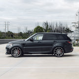 20" Vossen HF3 Grey 20X9 20X12 1226 Concave Wheels Rims Fits Porsche 997 911 4 4