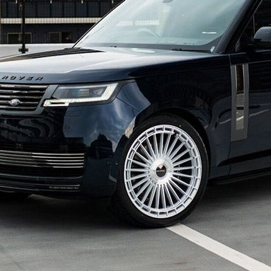 24" MV Forged MVF40 Silver Concave Wheels Rims Fits Rolls Royce Ghost