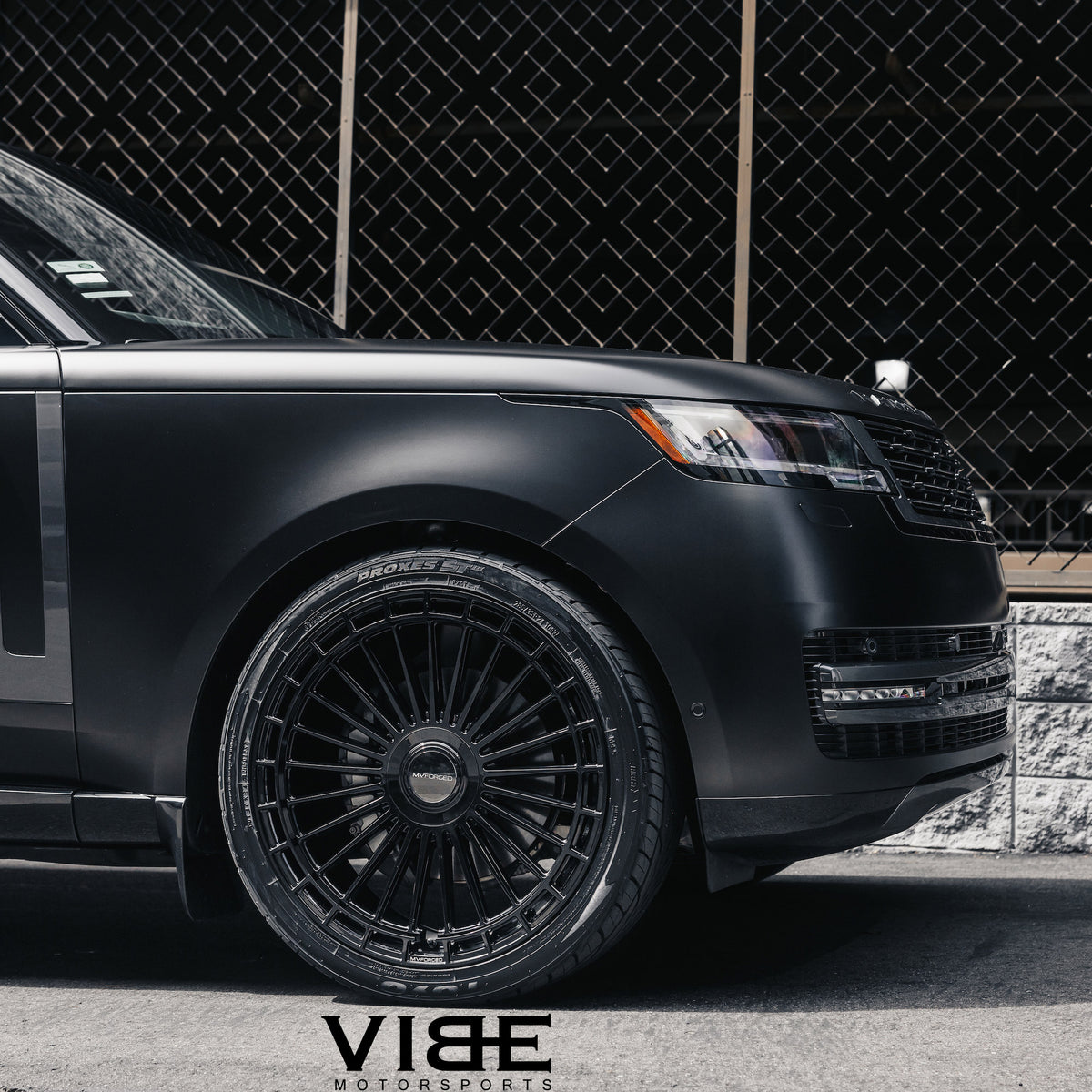 22" MV Forged MVF40 Black 22X10.5 Concave Wheels Rims Fits Audi C8 RS7 Sportback