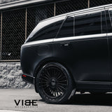 22" MV Forged MVF40 Black 22X10.5 Concave Wheels Rims Fits Audi e-tron
