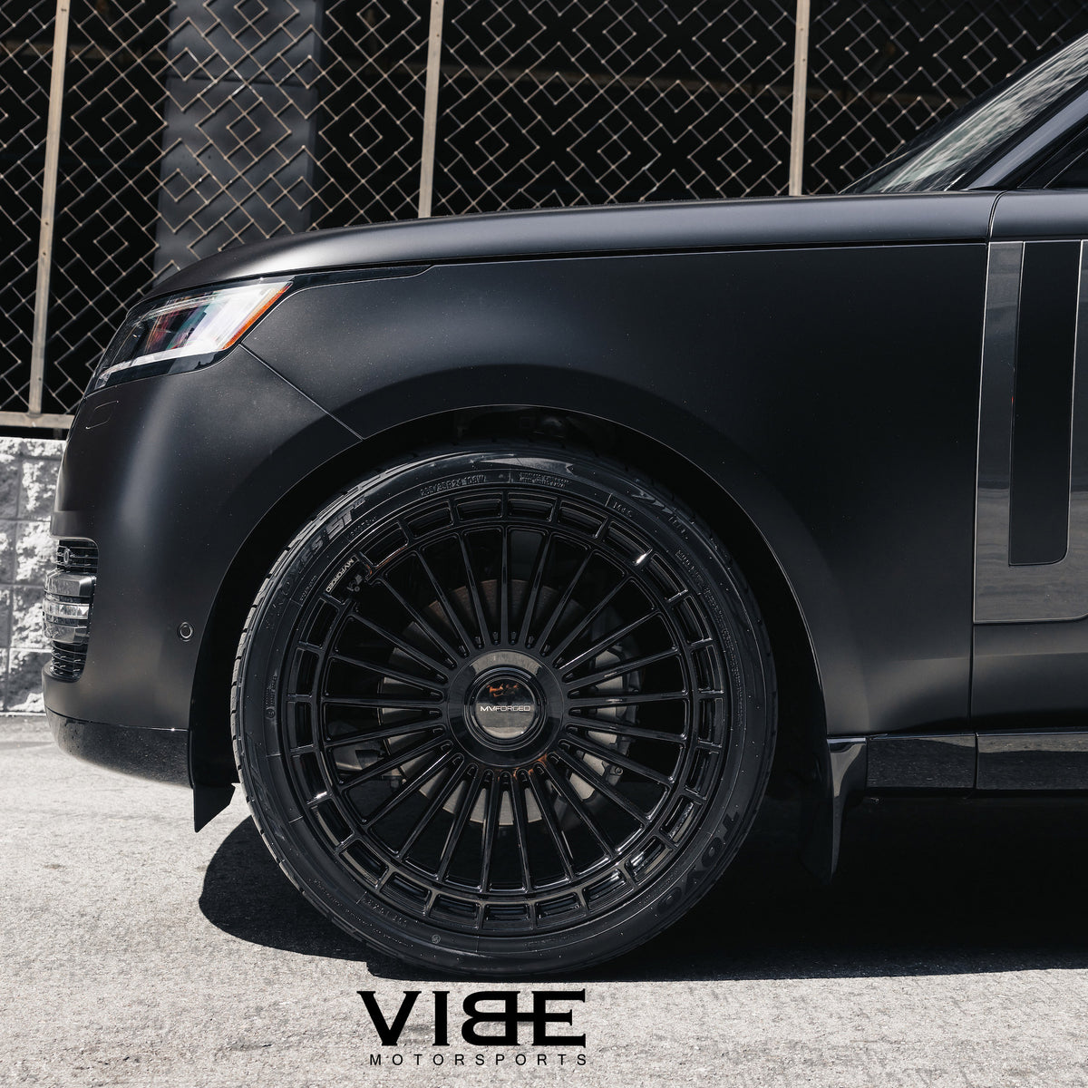 22" MV Forged MVF40 Black 22X10.5 Concave Wheels Rims Fits Audi C8 RS7 Sportback