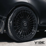 22" MV Forged MVF40 Black 22X10.5 Concave Wheels Rims Fits Audi C8 RS7 Sportback