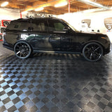 24" Koko Kuture Kapan Black 24x10 Concave Wheels Rims Fits GMC Yukon XL 1500