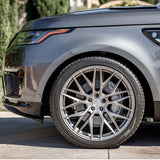22" Vorsteiner VFF 107 Titanium Concave Forged Wheels Rims Fits BMW E70 X5