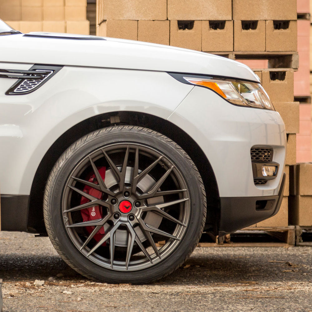 22" Vorsteiner VFF 107 Graphite Concave Forged Wheels Rims Fits Range Rover