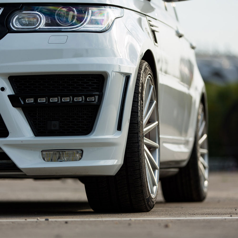 22" Vossen VFS-2 Silver 22x10.5 Hybrid Forged Concave Wheels Rims Fits Audi Q7