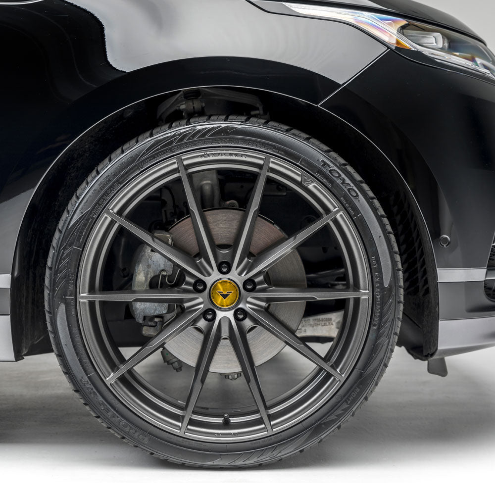 22" Vorsteiner VFF 109 Graphite Concave Forged Wheels Rims Range Rover Velar
