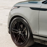 22" Vossen HF1 Black 22x9 22x10.5 1266 Concave Wheels Rims Fits Infiniti FX35 FX