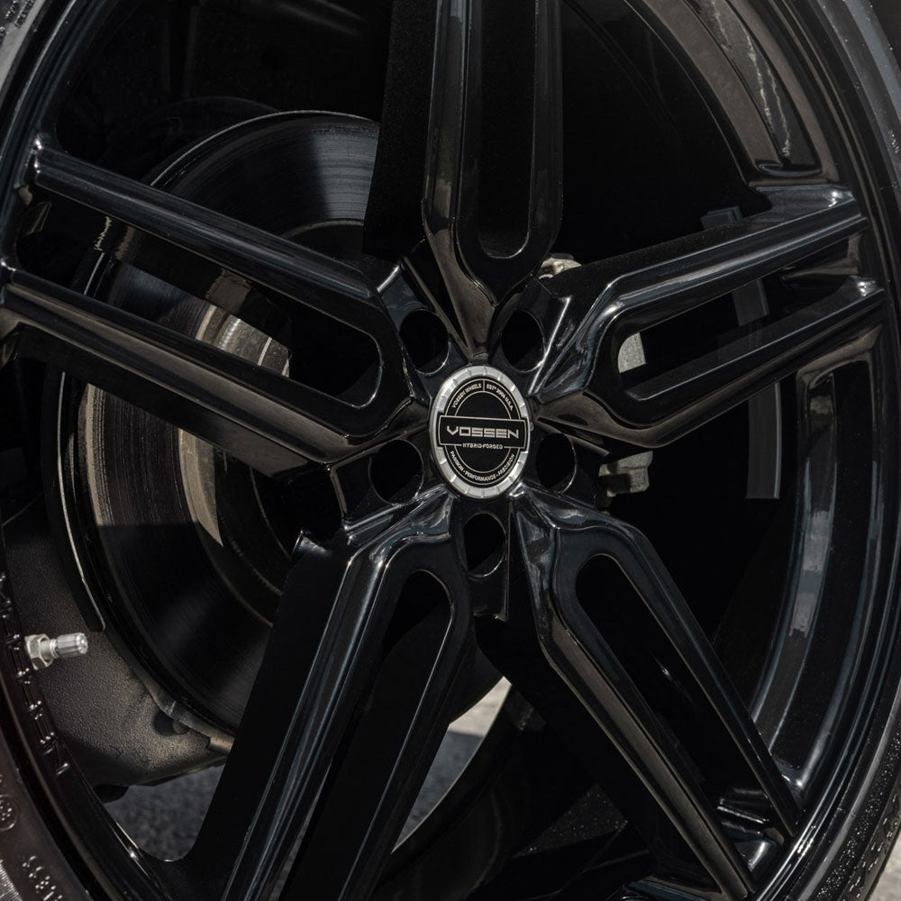 22" Vossen HF1 Black 22x9 22x10.5 1266 Concave Wheels Rims Fits Infiniti FX35 FX