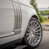 21" Vossen VFS-2 Silver 21x9 21x11 Forged Concave Wheels Rims Fits Porsche Macan