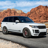 22" Vorsteiner VFF 109 Zara Gray Concave Forged Wheels Rims Fits Range Rover