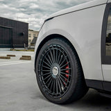 22" MV Forged MVF40 Black 22x10.5 Concave Wheels Rims Fits Porsche Cayenne