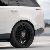 24" MV Forged MVF40 24x10 Black Concave Forged Wheels Rims Fits Range Rover