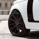 20" Vossen HF3 Black 20X10 20X11 1261 Concave Wheels Rims Fits Nissan GT-R