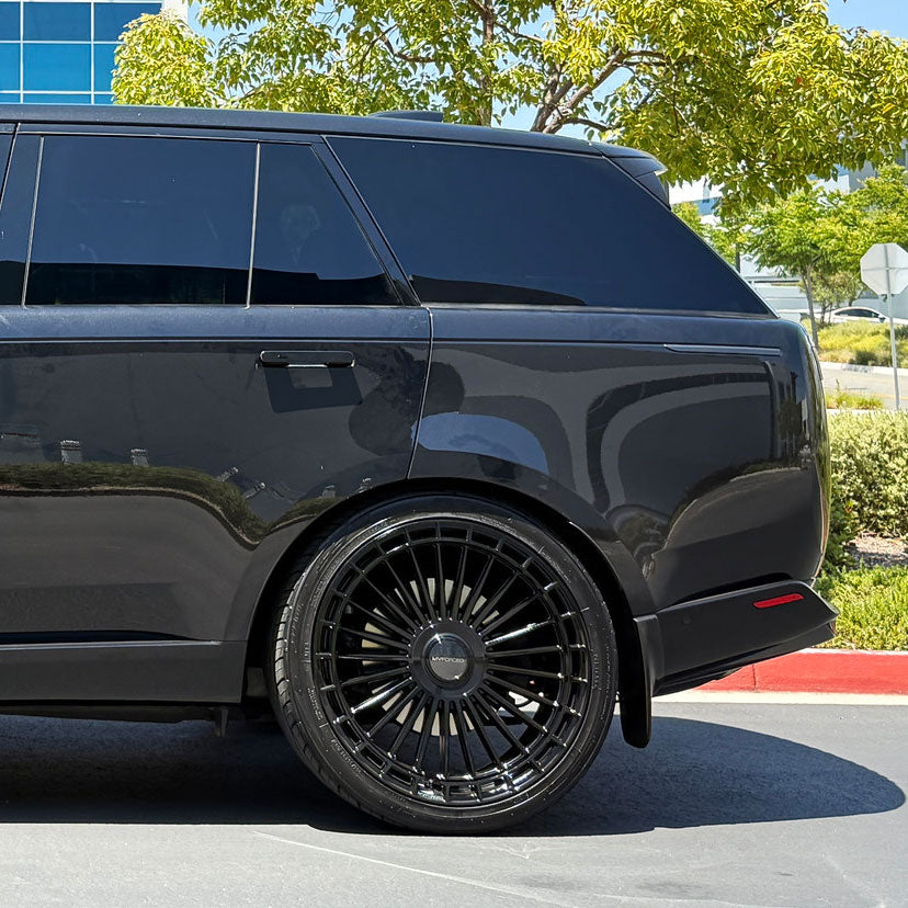 24" MV Forged MVF40 24x10 Black Concave Forged Wheels Rims Fits Range Rover