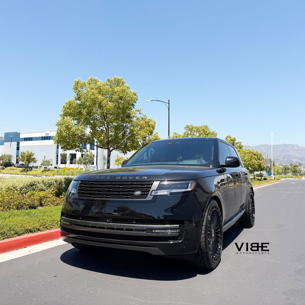 24" MV Forged MVF40 24x10 Black Concave Forged Wheels Rims Fits Range Rover