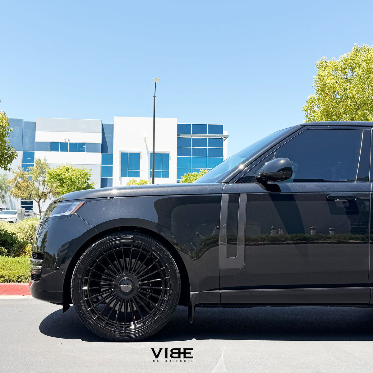 24" MV Forged MVF40 24x10 Black Concave Forged Wheels Rims Fits Range Rover
