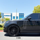 24" MV Forged MVF40 24x10 Black Concave Forged Wheels Rims Fits Range Rover